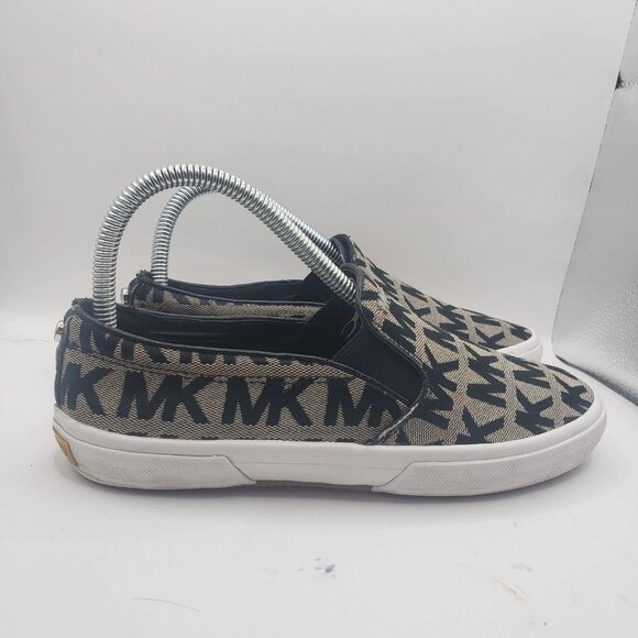 Michael Kors Shoes - MICHAEL KORS SIGNATURE LOGO KEATON SLIP-ON LOAFERS SZ 6.5 PREOWNED